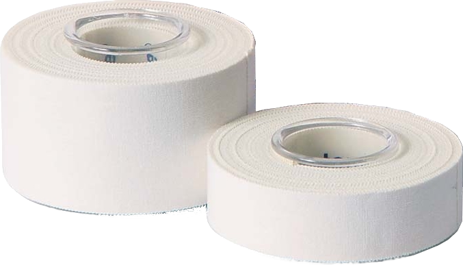 BSN Leukotape 3,75cm + 2,0cm Einzelrollen nebeneinander