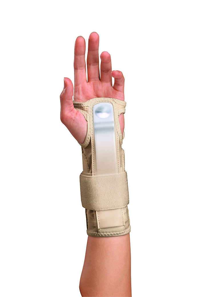 Mueller Wrist Stabilizer 307 sichtbarer Aluminium Löffel