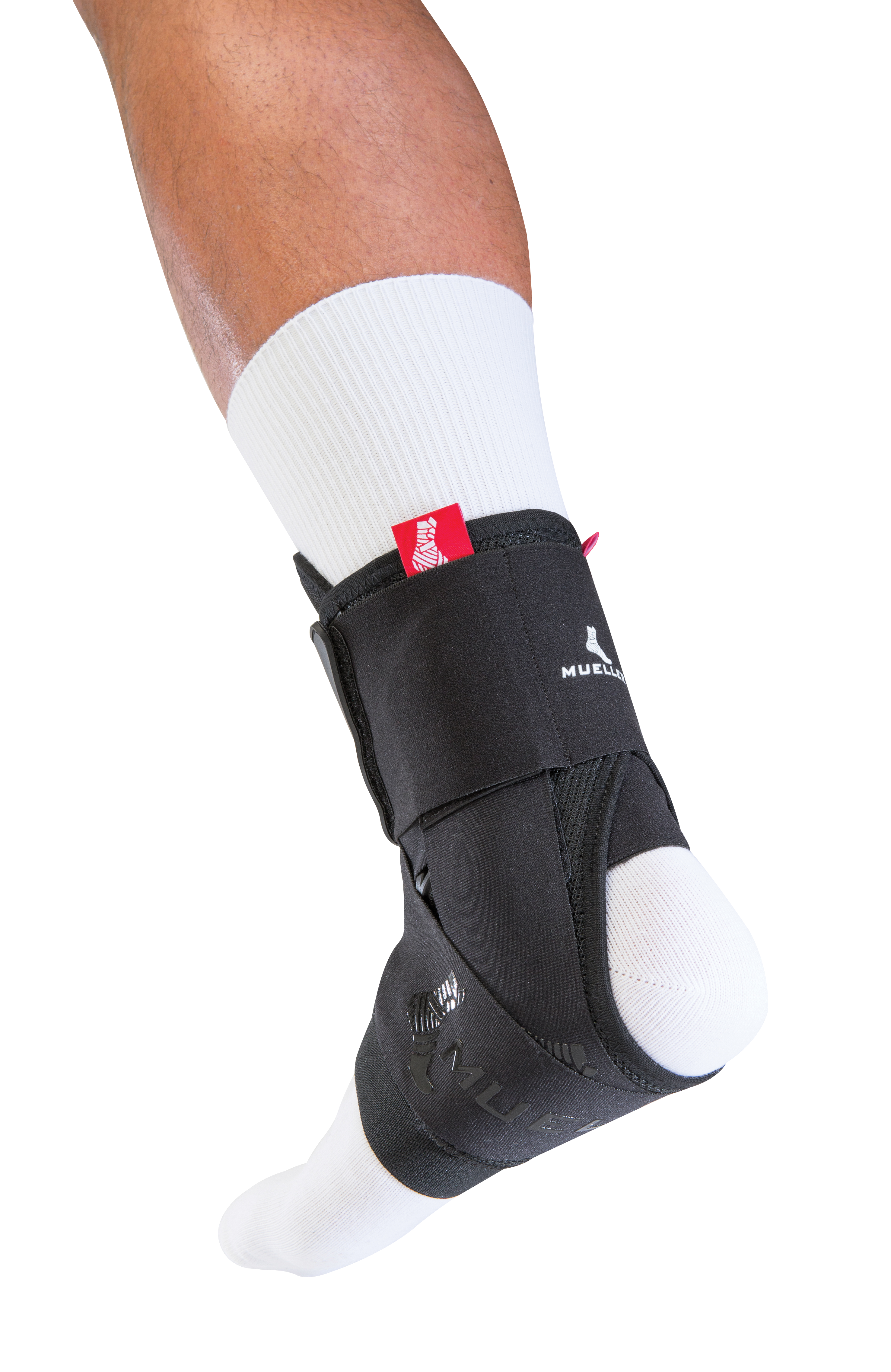 Mueller The One Ankle Brace 4888 Demonstration Anlage Fuss Backshot