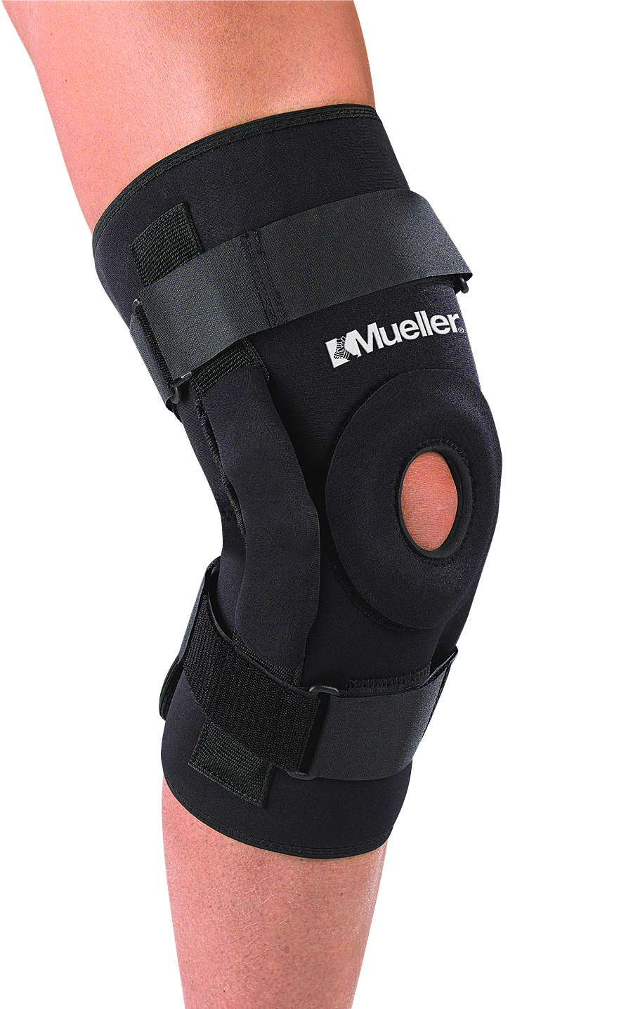 Mueller ProLevel Hinged Knee Brace Deluxe 5333 Anlage Knie frontal