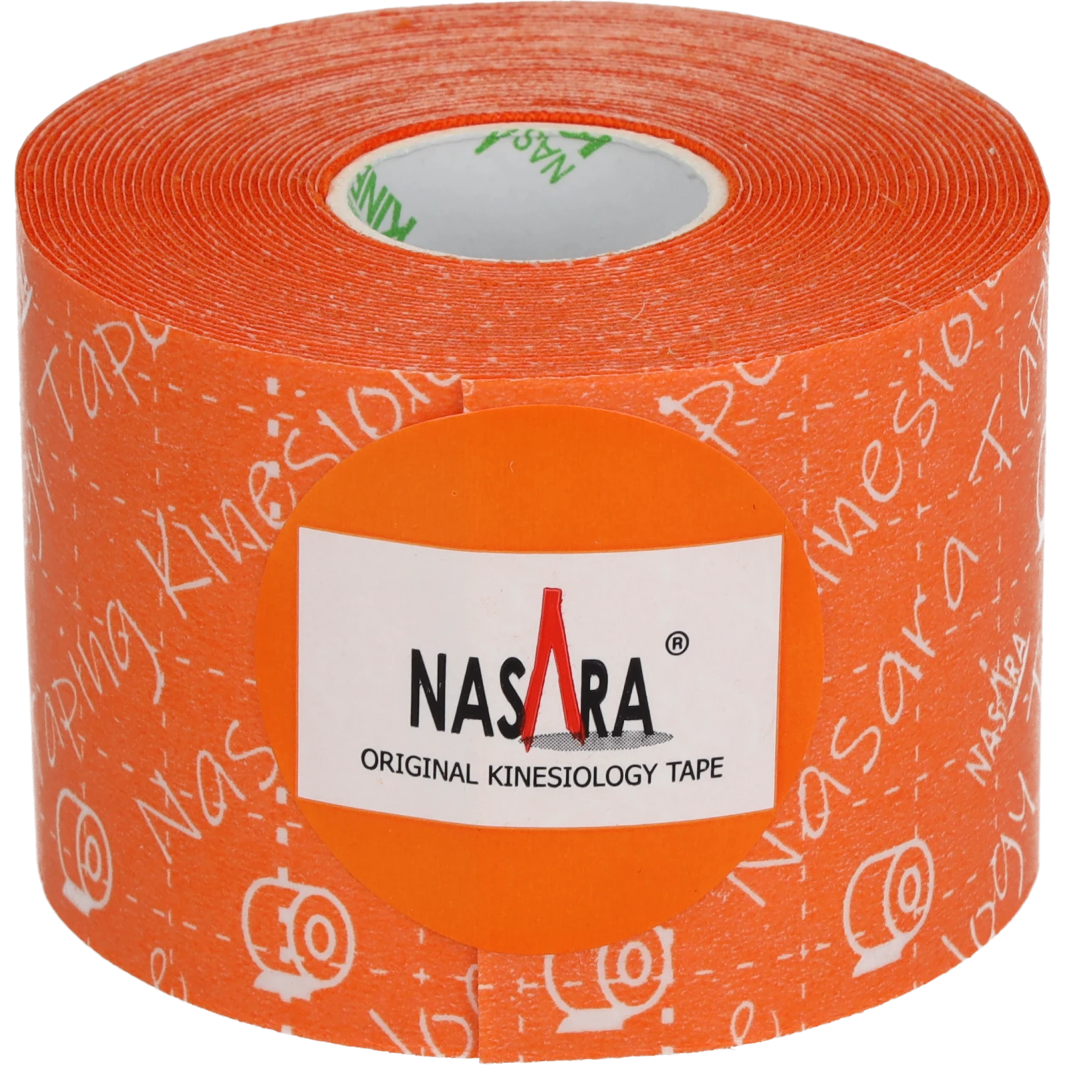 Nasara Kinesiologie Tape 5cmk Orange Einzelrolle Heroshot