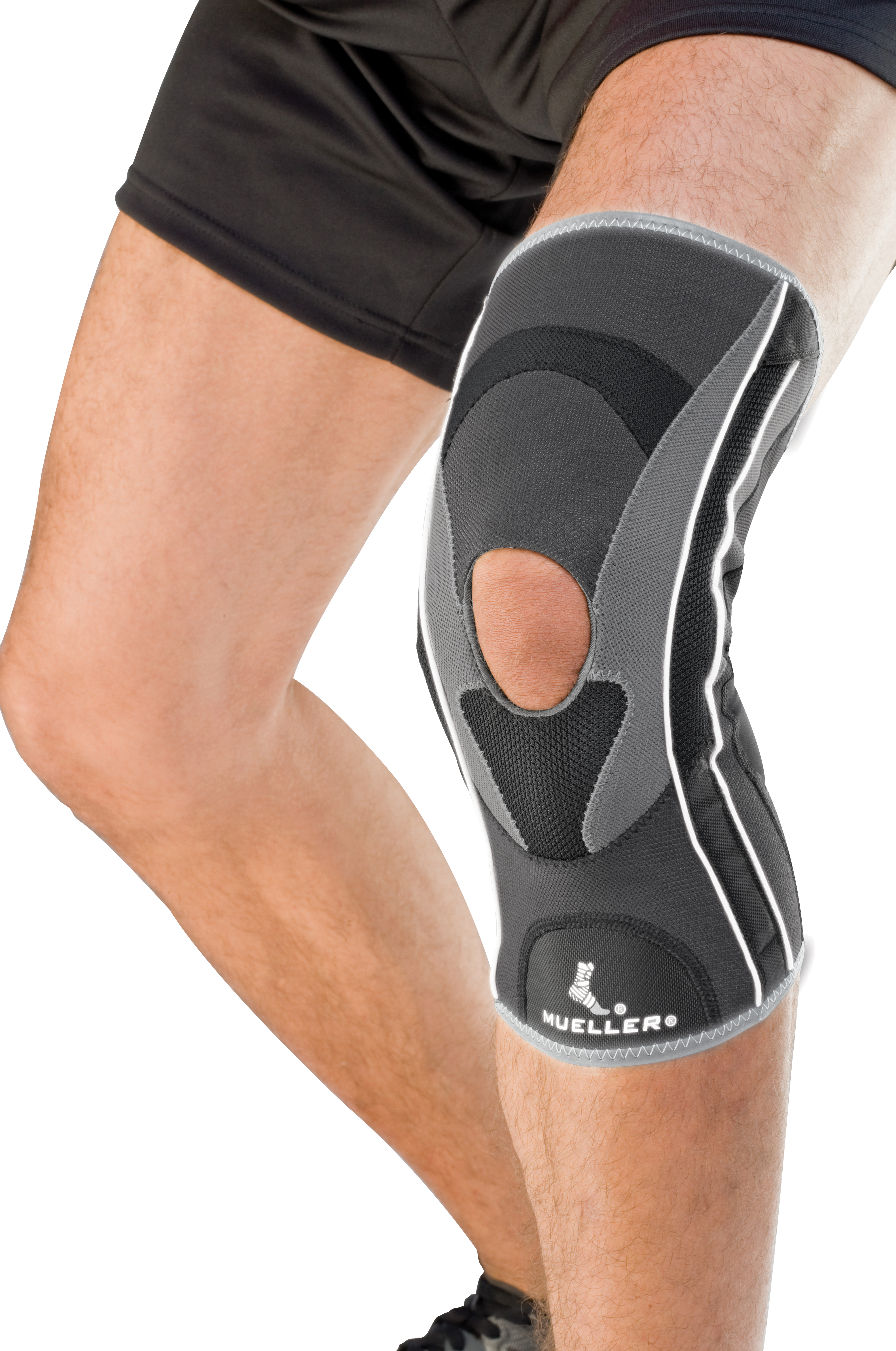 Mueller Hg80 Premium Knee Stabilizer 5921 reflektierende Nähte am Knie