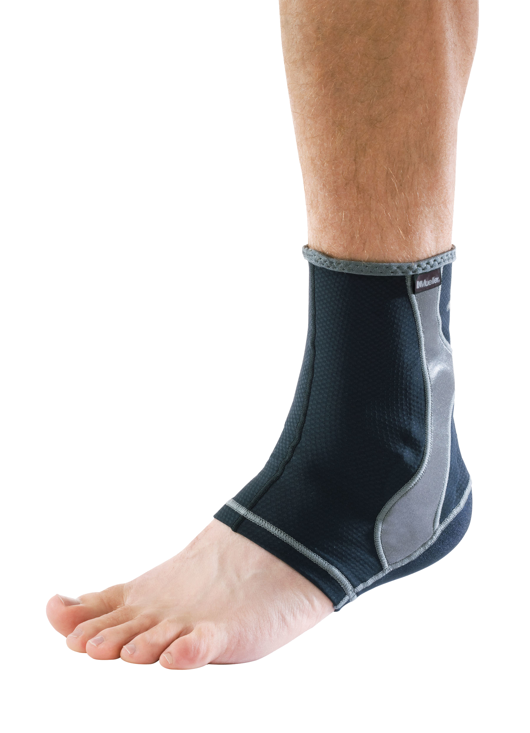 Mueller Hg80 Ankle Brace 4991 Fussgelenkbandage angezogen Fuss