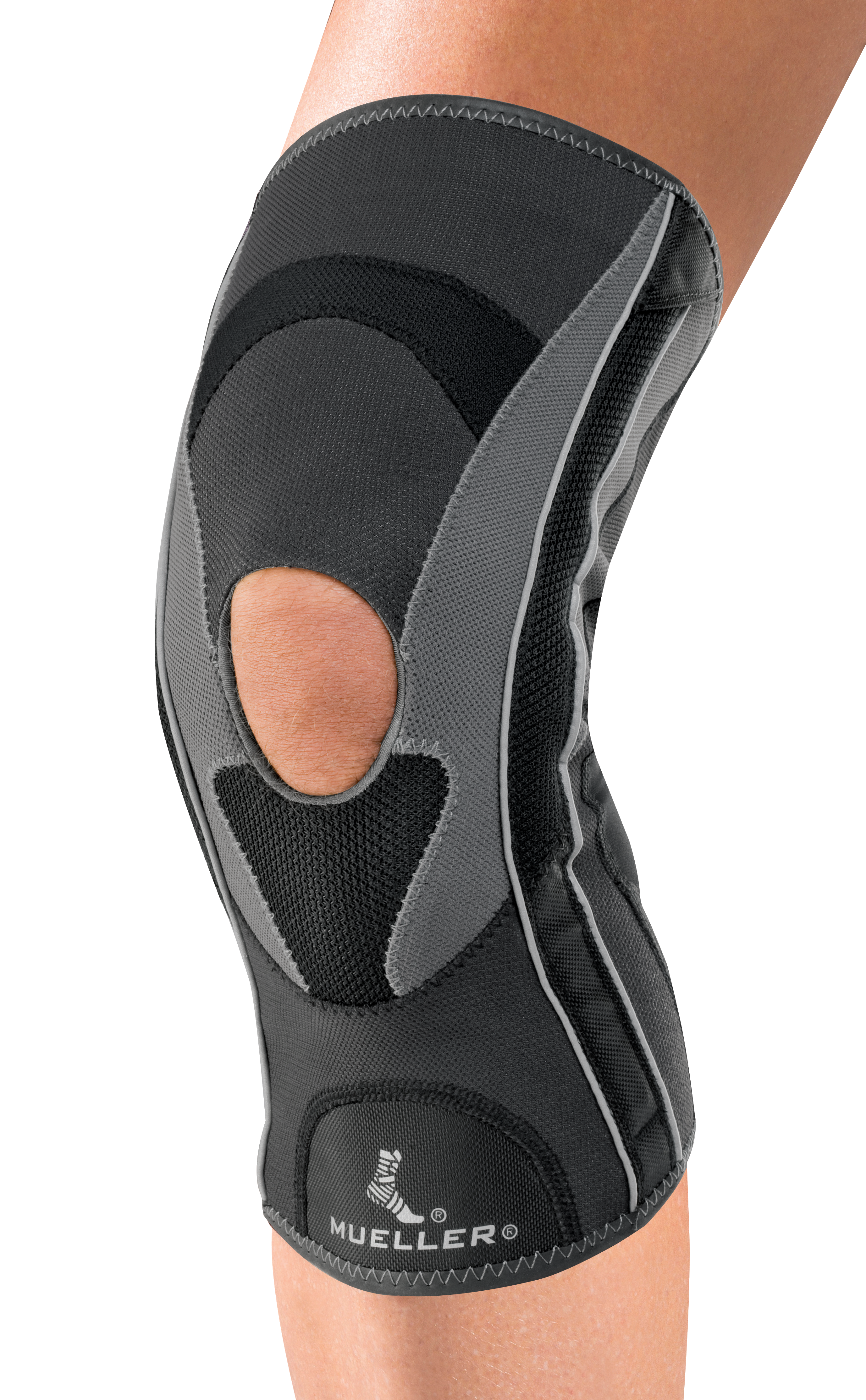 Mueller Hg80 Premium Knee Stabilizer 5921 angezogen am Knie