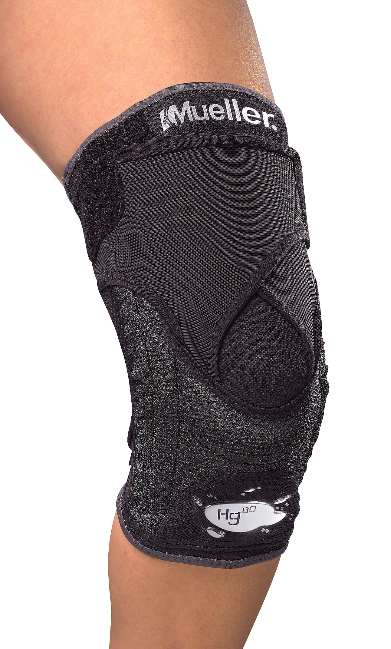 Mueller Hg80 Knee Brace with Kevlar 5436 Produkt Beispiel am Knie