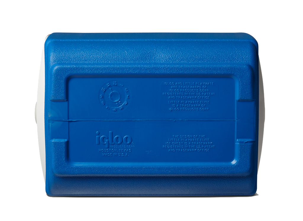 Igloo Playmate Pal 6,6 Liter Blau Boden Ansicht